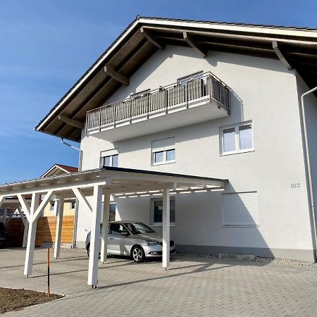 Ferienwohnung Am Bayrischen Meer Übersee Esterno foto