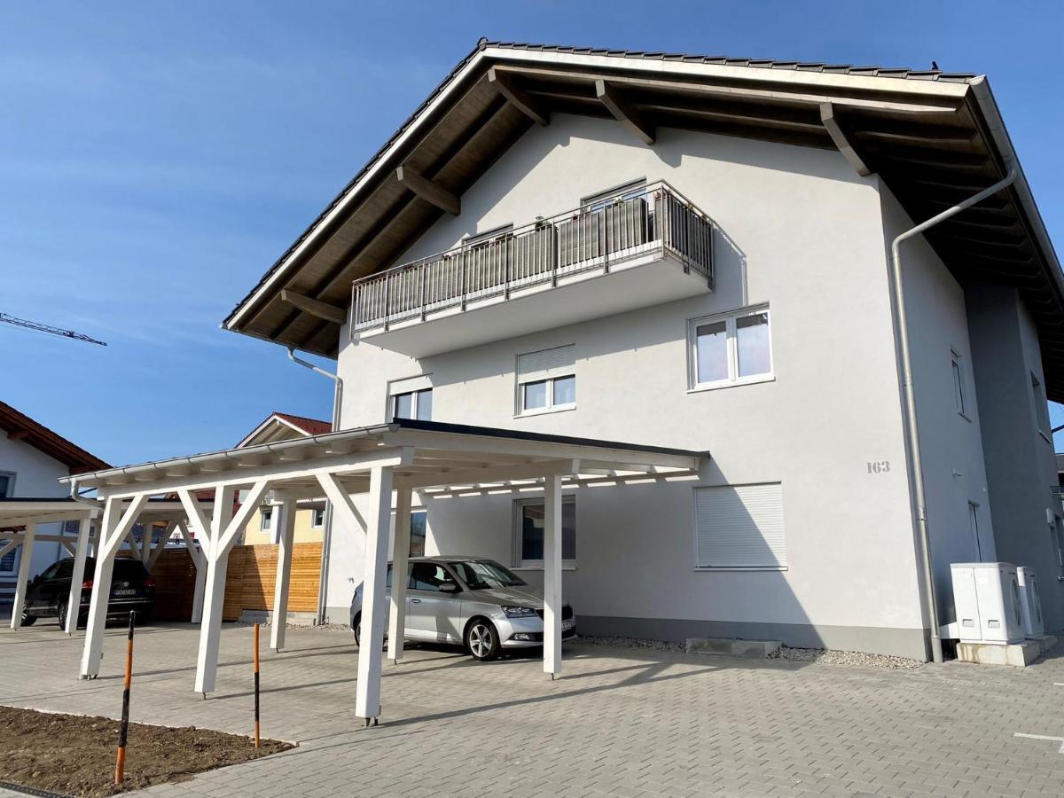 Ferienwohnung Am Bayrischen Meer Übersee Esterno foto